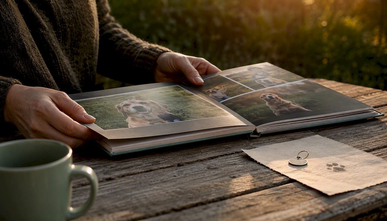 A Pet Memorial Photo Book That Honors Every Memory